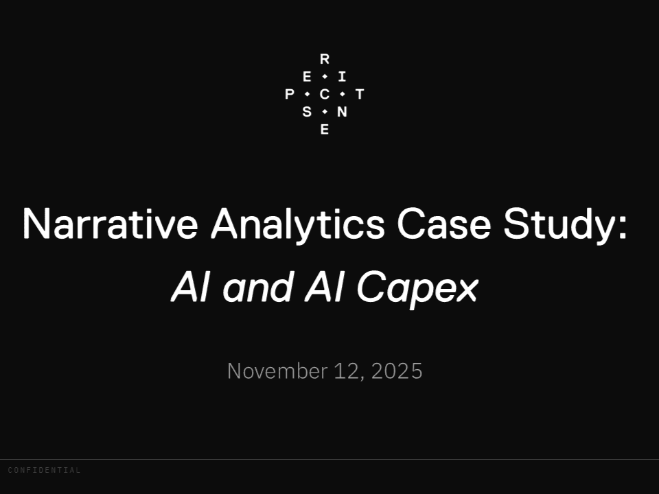 AI and AI Capex Webinar Nov. 12, 2025