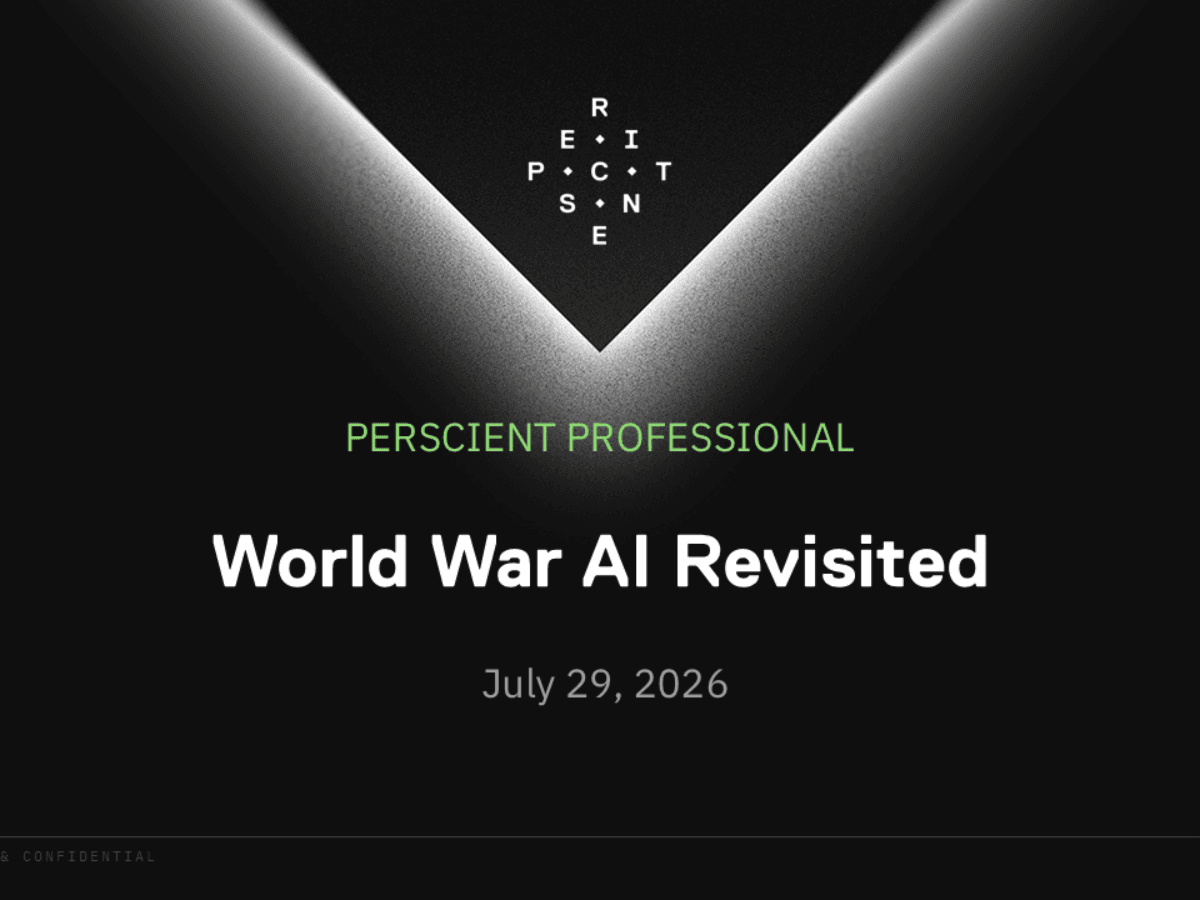 World War AI Revisited - Webinar