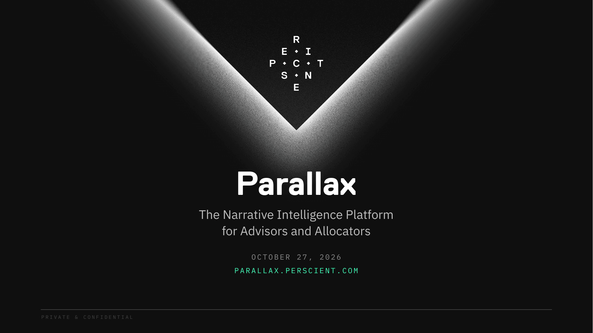 Parallax Platform Webinar and Demo