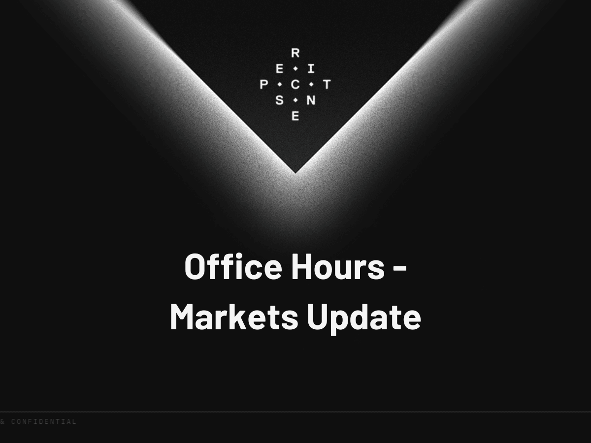 Office Hours - Market Update